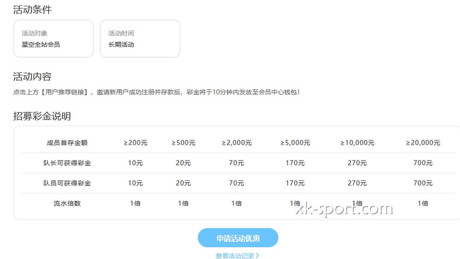 邀友同行活动介绍｜星空体育
