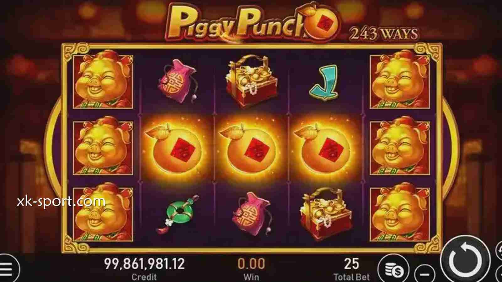 《金猪爆吉》游戏投注界面｜星空体育