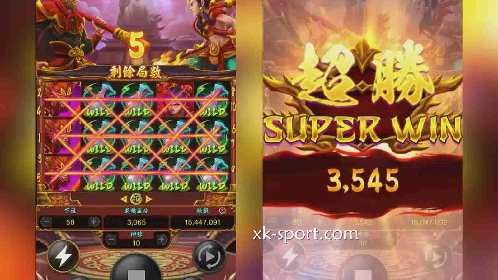 喜欢神话故事的玩家,一定来星空体育体验《神通对决》老虎机