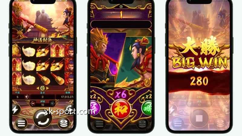 神通对决老虎机游戏画面、比倍玩法及中奖画面｜星空体育