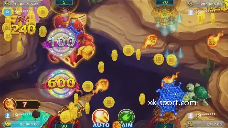 星空体育玩《八爪天下海霸王》游戏，最高1800倍的奖励机制